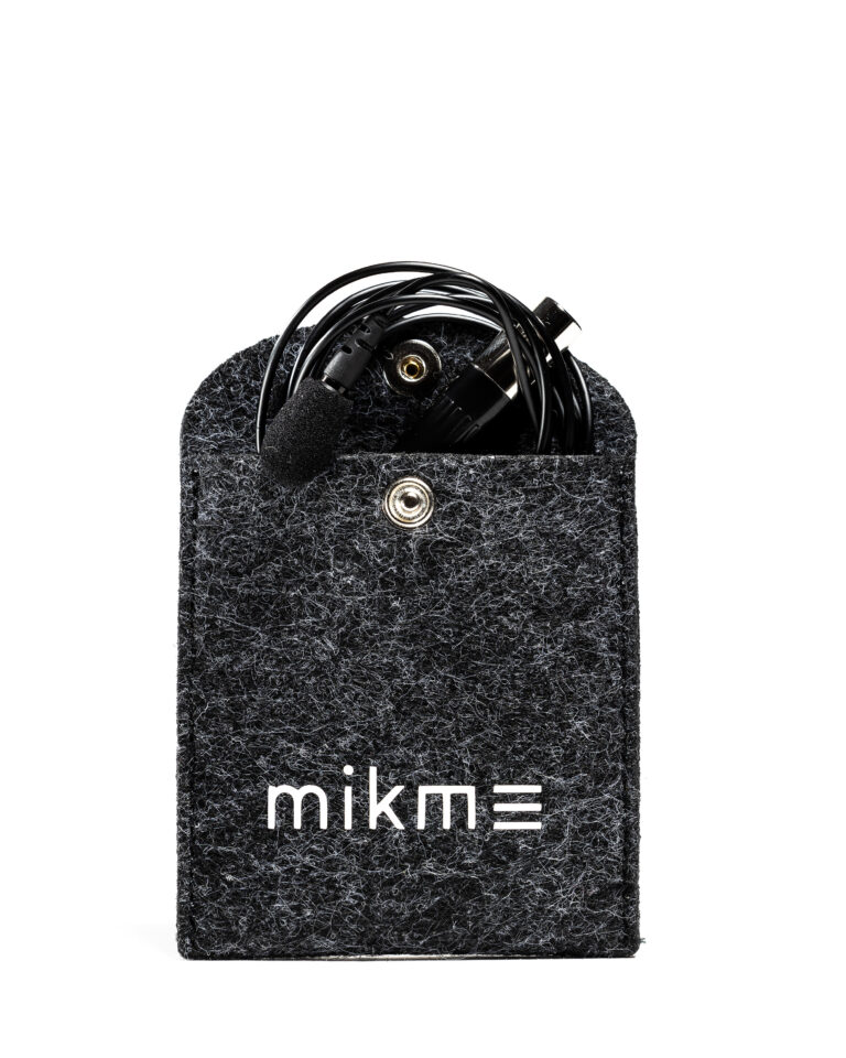 felt case - mikme lavalier
